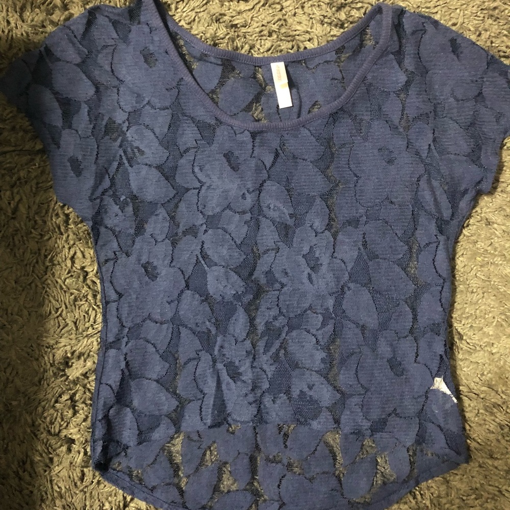 Xhilaration Mesh top